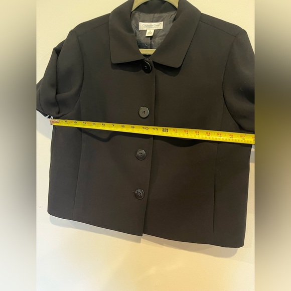Coldwater Creek Ladies Blazer, black size 12 - Picture 8 of 14